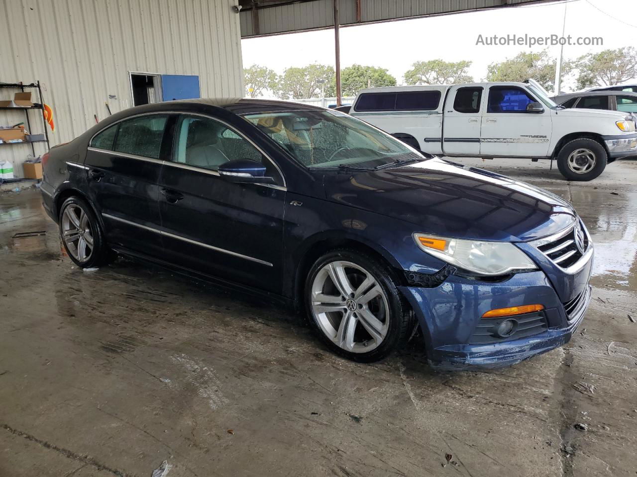 2012 Volkswagen Cc Sport Blue vin: WVWMN7AN3CE508881