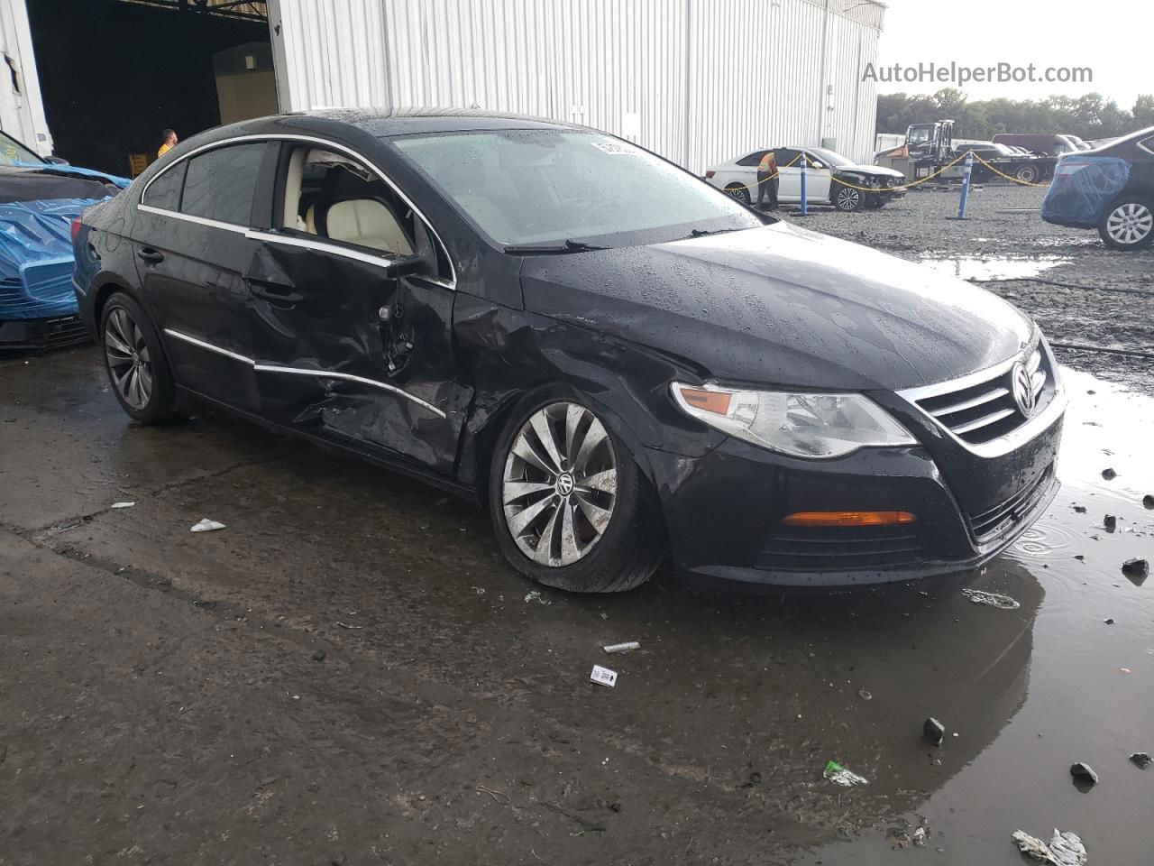 2012 Volkswagen Cc Sport Черный vin: WVWMN7AN4CE507772