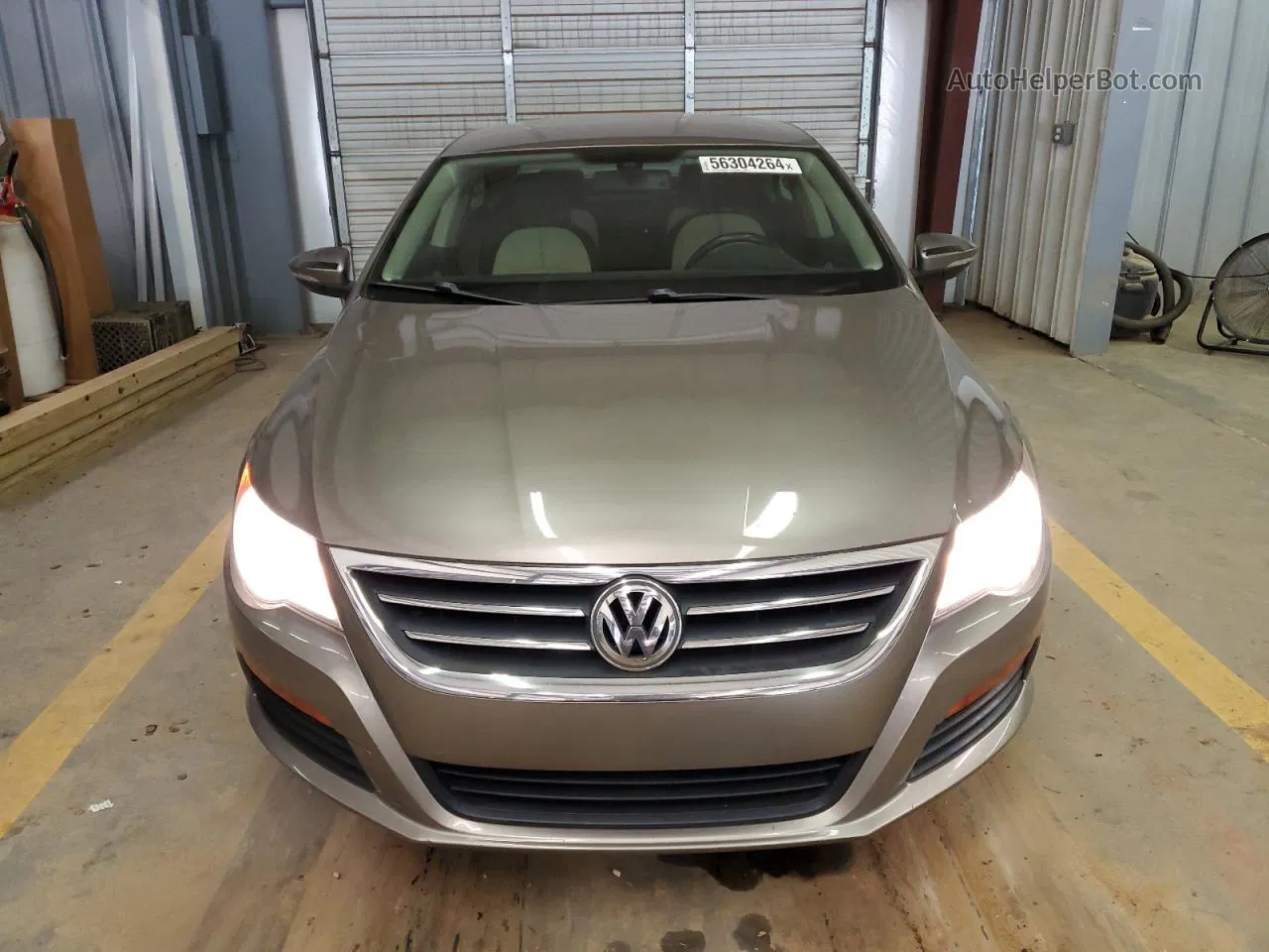 2012 Volkswagen Cc Sport Tan vin: WVWMN7AN4CE536396