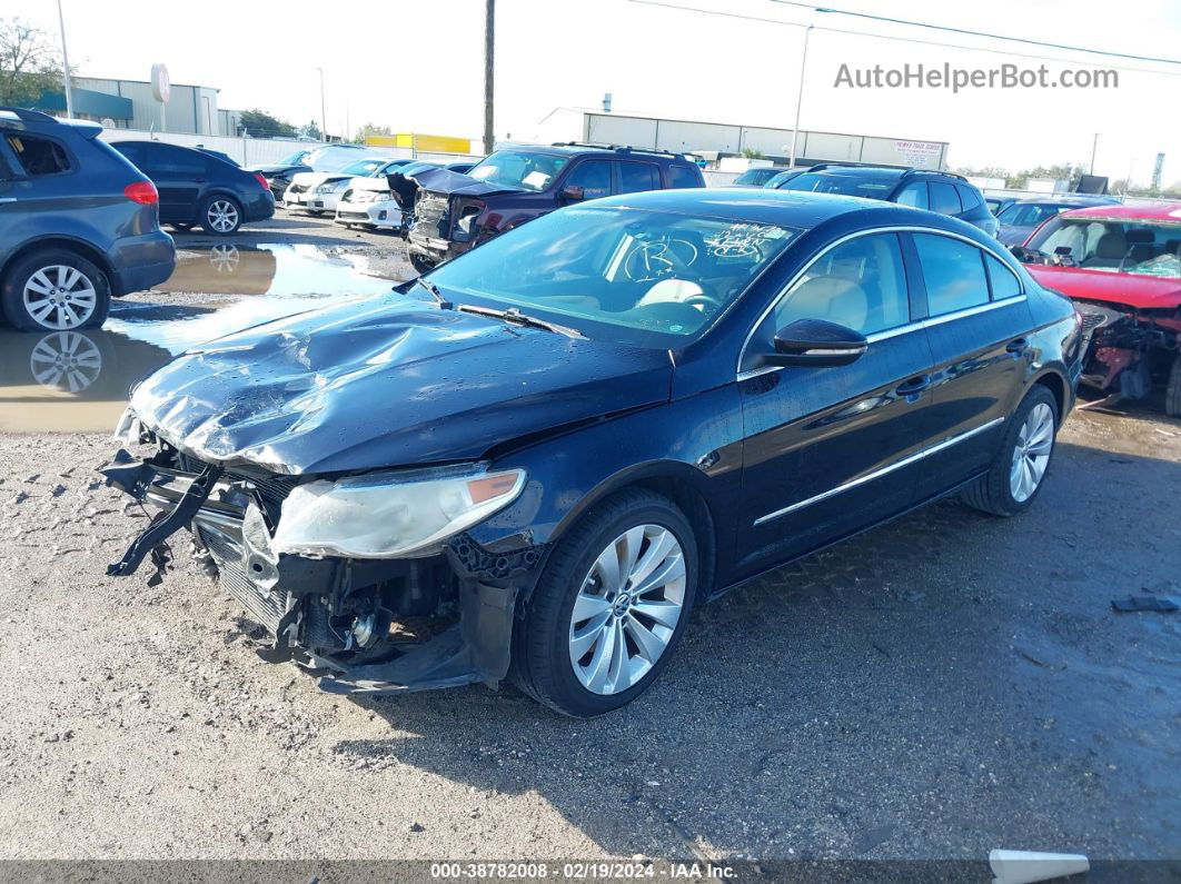 2012 Volkswagen Cc Sport Black vin: WVWMN7AN4CE536933