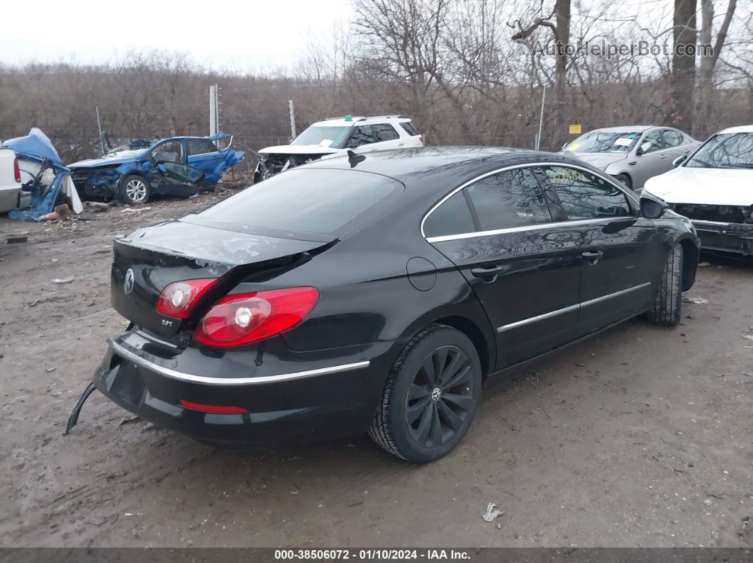 2012 Volkswagen Cc Sport Black vin: WVWMN7AN5CE511667