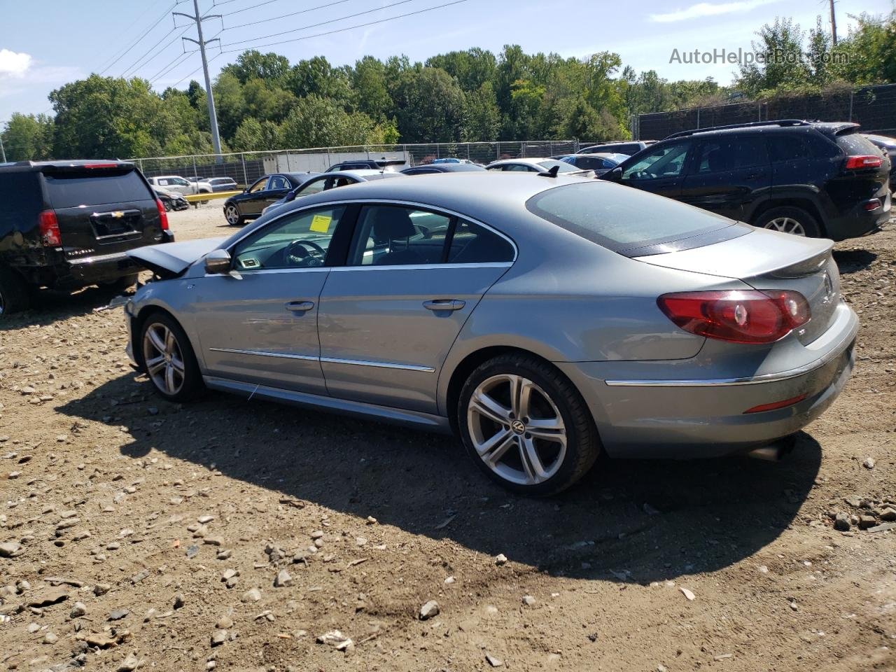 2012 Volkswagen Cc Sport Turquoise vin: WVWMN7AN5CE549691