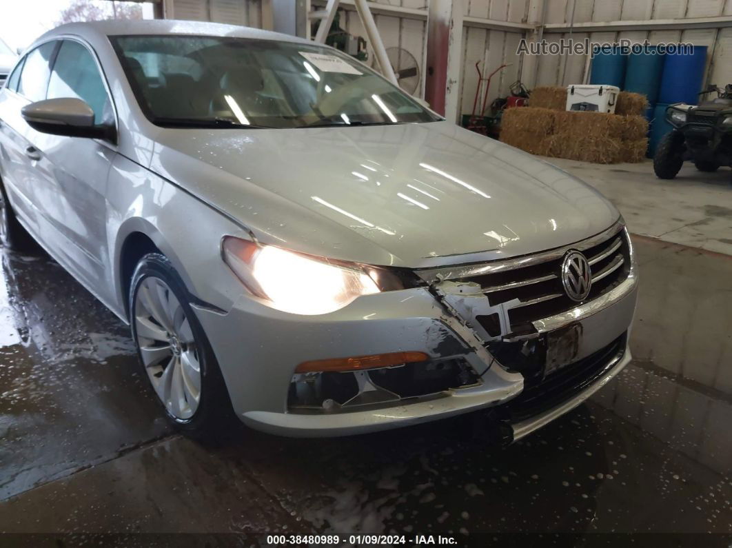 2012 Volkswagen Cc Sport Silver vin: WVWMN7AN6CE503951