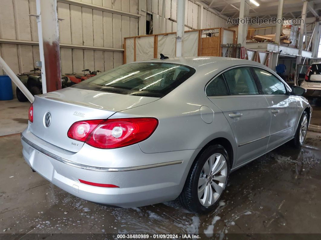 2012 Volkswagen Cc Sport Silver vin: WVWMN7AN6CE503951