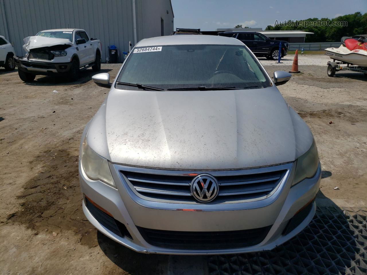 2012 Volkswagen Cc Sport Silver vin: WVWMN7AN6CE520345