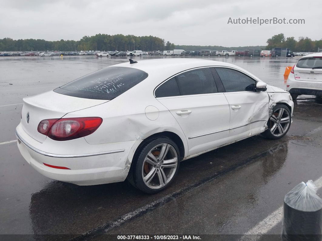 2012 Volkswagen Cc R-line White vin: WVWMN7AN6CE532740