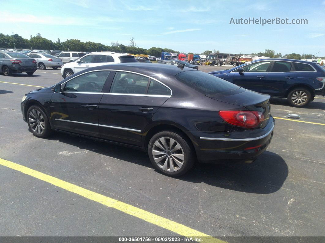 2012 Volkswagen Cc Sport Черный vin: WVWMN7AN7CE502419