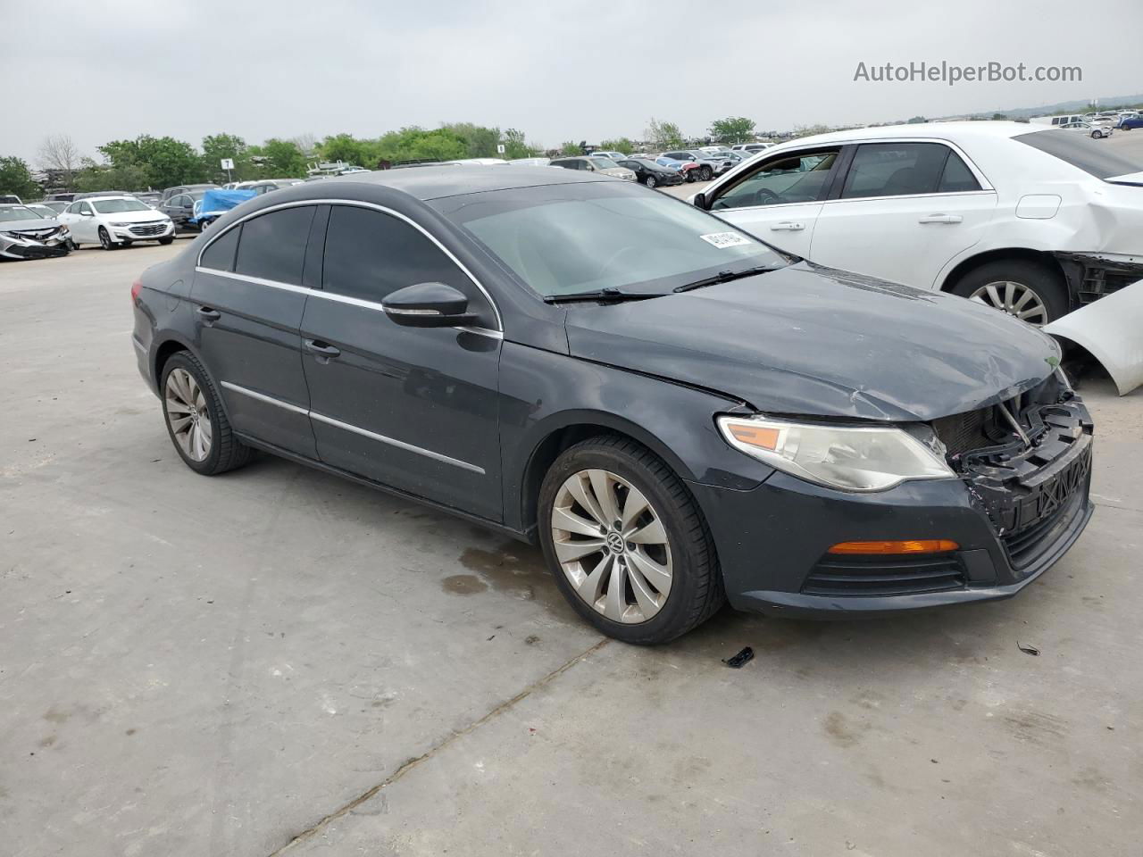 2012 Volkswagen Cc Sport Gray vin: WVWMN7AN7CE504929