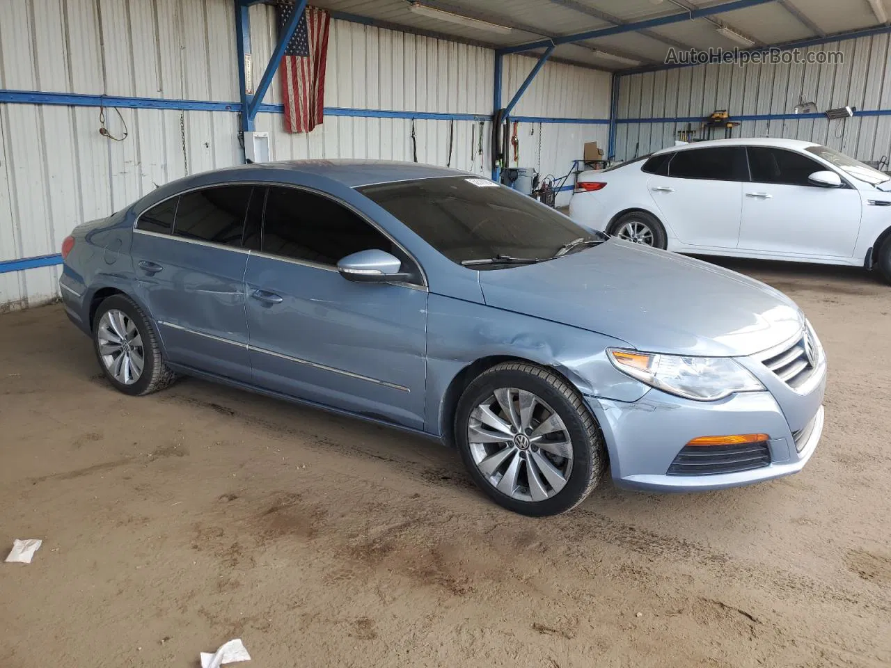 2012 Volkswagen Cc Sport Синий vin: WVWMN7AN7CE505689