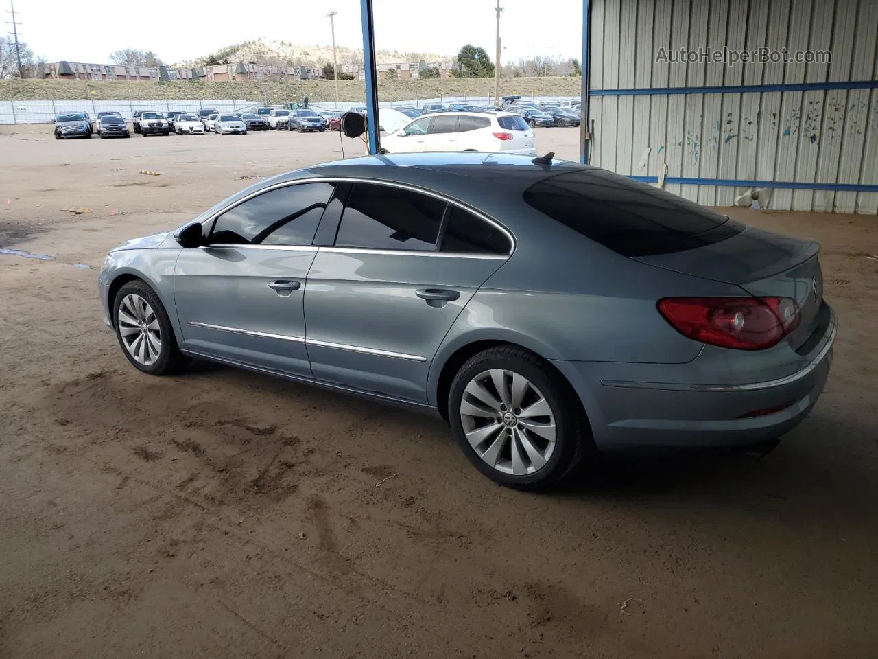 2012 Volkswagen Cc Sport Blue vin: WVWMN7AN7CE505689