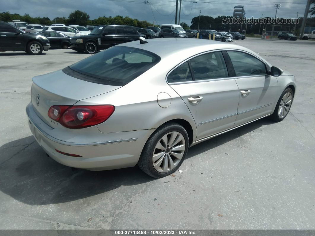 2012 Volkswagen Cc Sport Silver vin: WVWMN7AN7CE516532