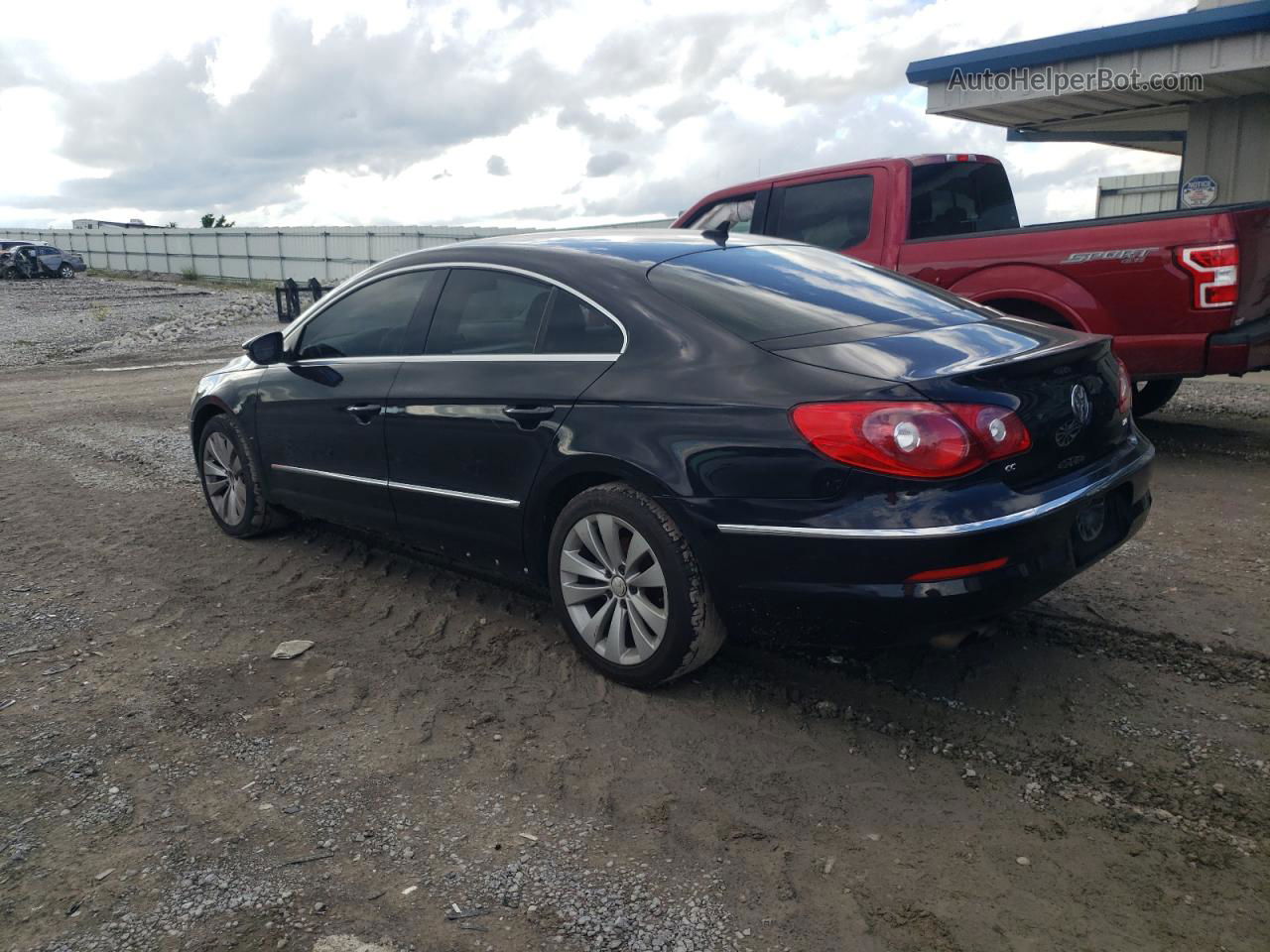 2012 Volkswagen Cc Sport Black vin: WVWMN7AN8CE503997