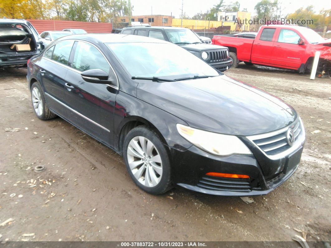 2012 Volkswagen Cc Sport Черный vin: WVWMN7AN8CE505300