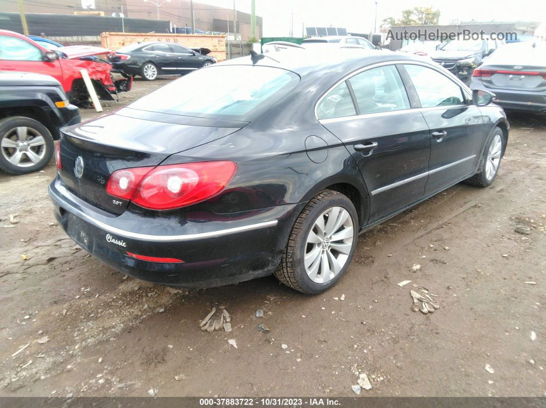 2012 Volkswagen Cc Sport Black vin: WVWMN7AN8CE505300