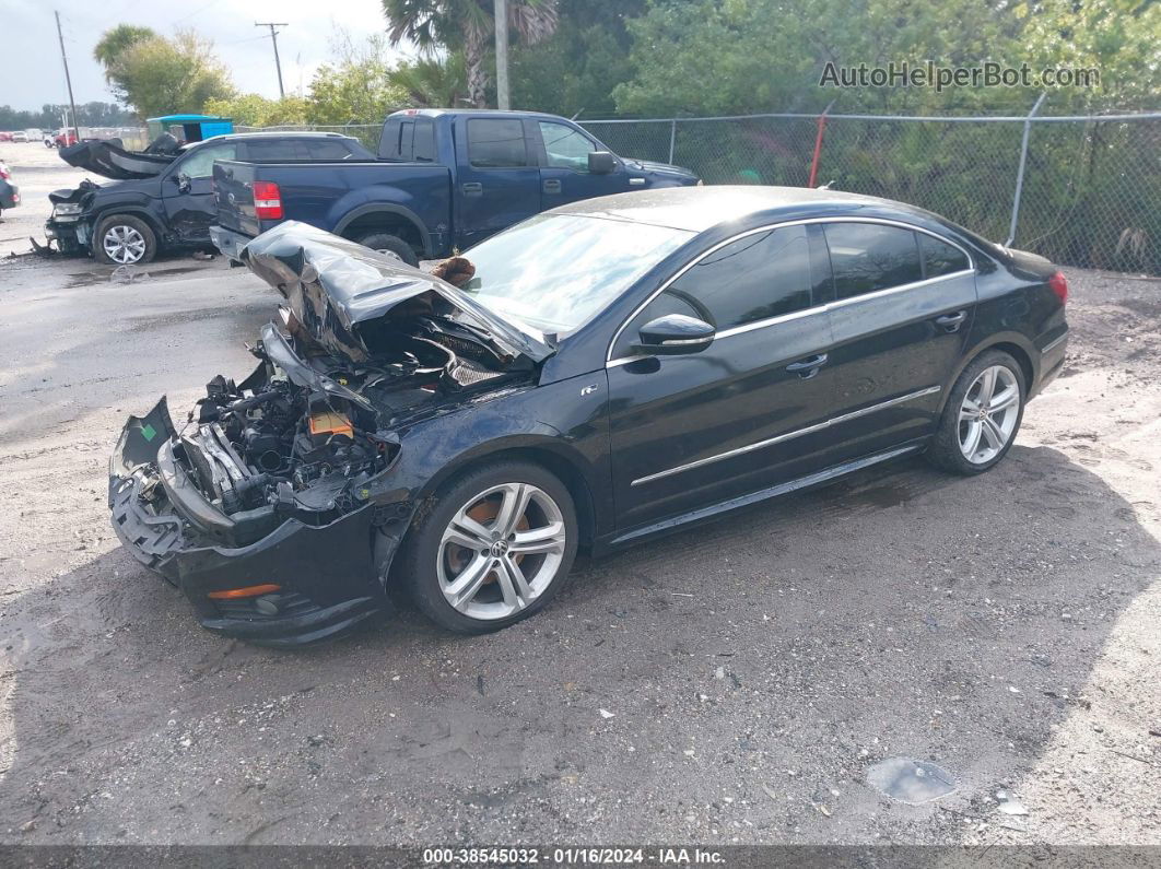 2012 Volkswagen Cc R-line Black vin: WVWMN7AN8CE543139