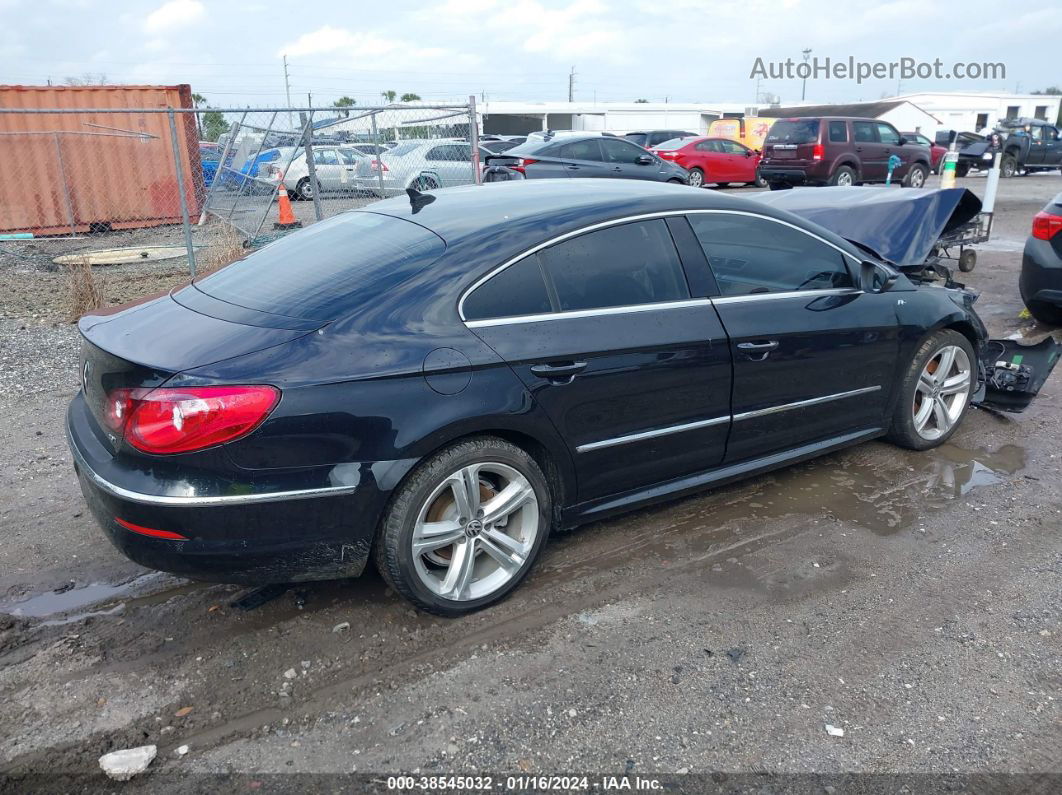 2012 Volkswagen Cc R-line Black vin: WVWMN7AN8CE543139