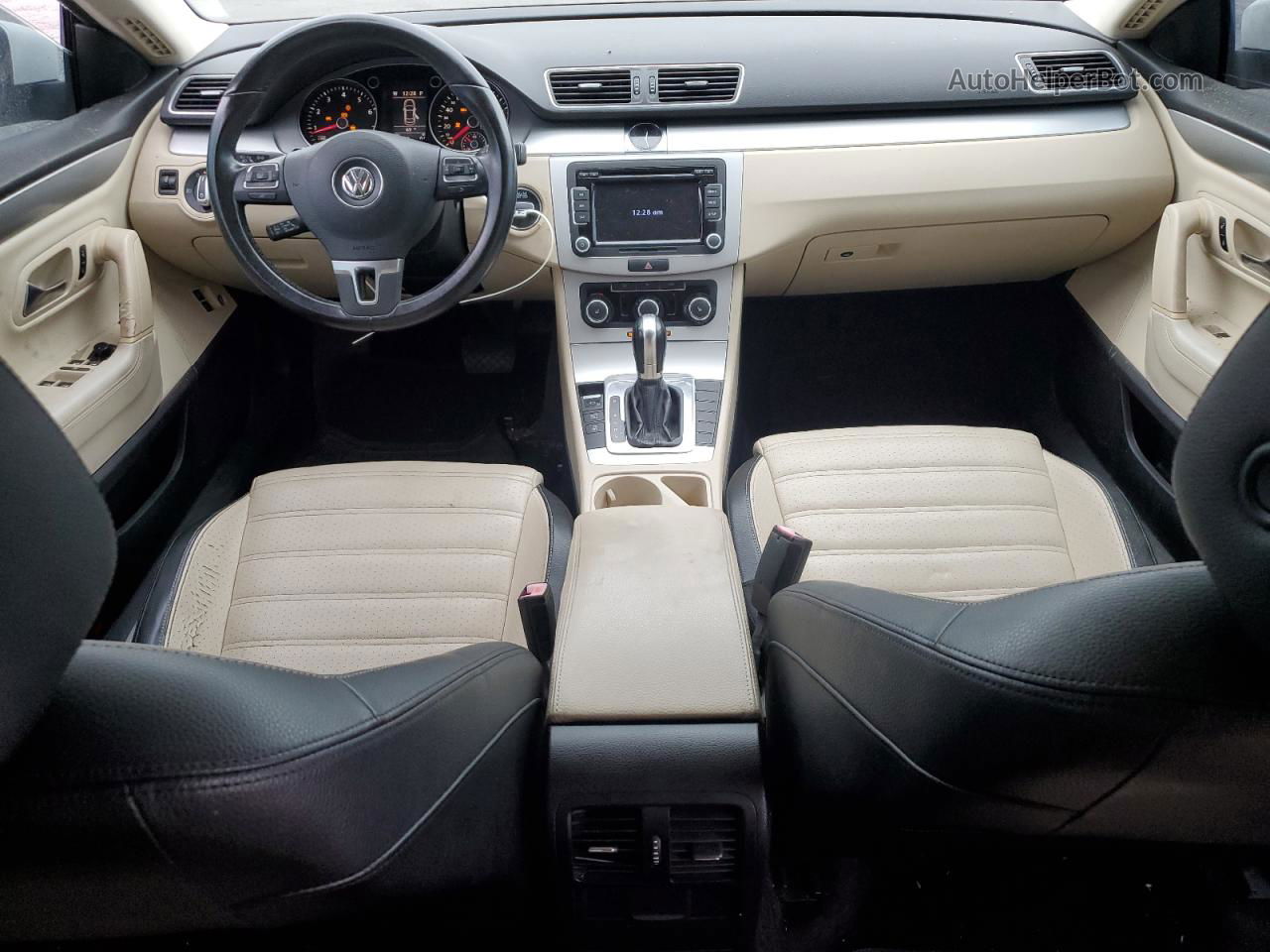 2012 Volkswagen Cc Sport Белый vin: WVWMN7AN9CE500140