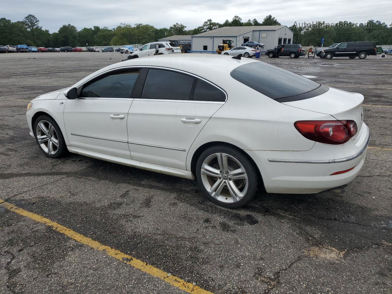 2012 Volkswagen Cc Sport Белый vin: WVWMN7AN9CE500140