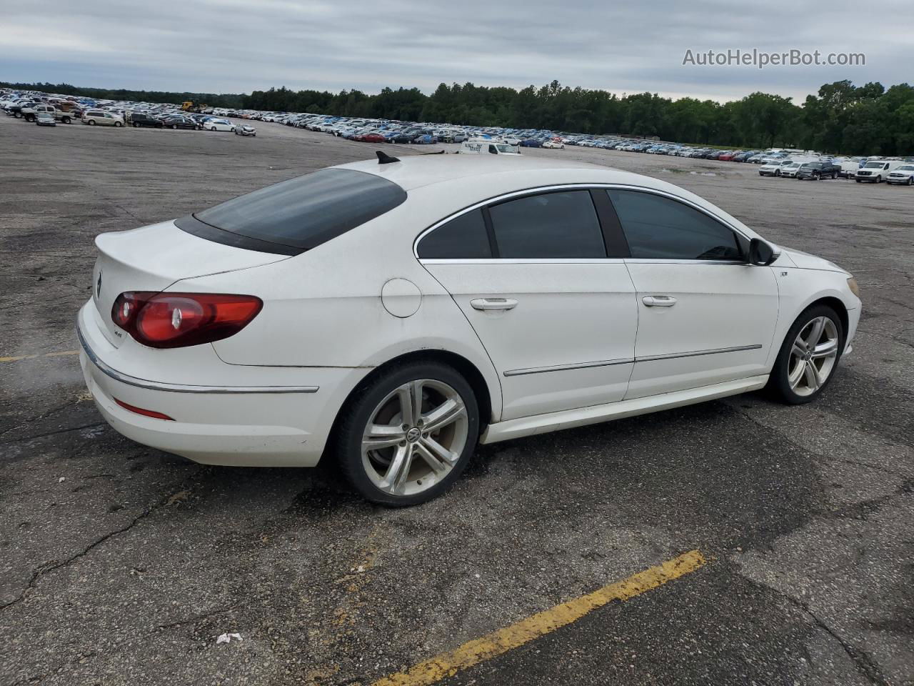 2012 Volkswagen Cc Sport White vin: WVWMN7AN9CE500140