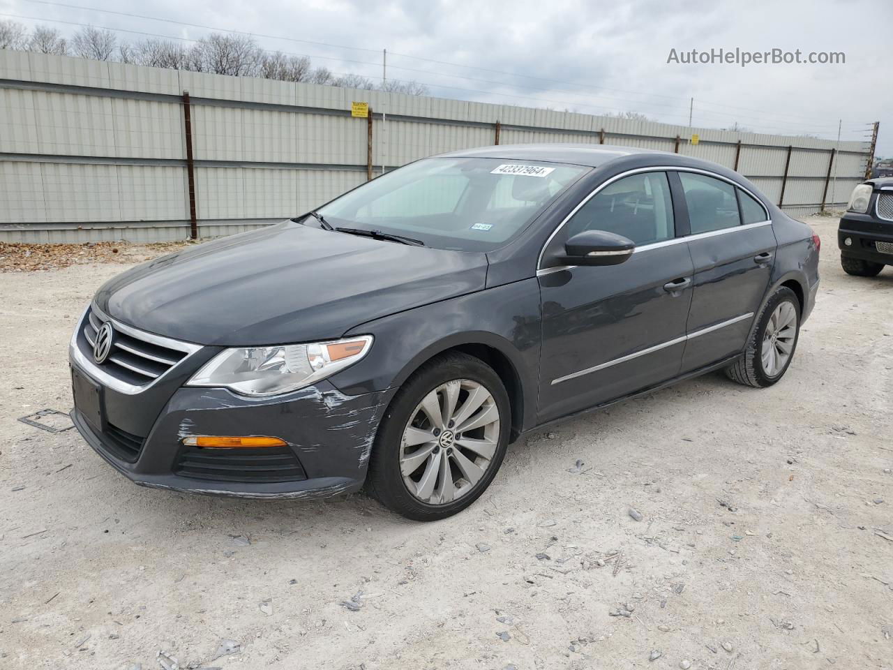 2012 Volkswagen Cc Sport Угольный vin: WVWMN7AN9CE501255