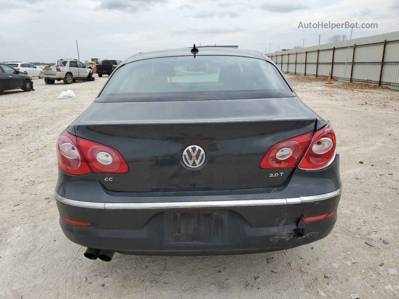 2012 Volkswagen Cc Sport Угольный vin: WVWMN7AN9CE501255