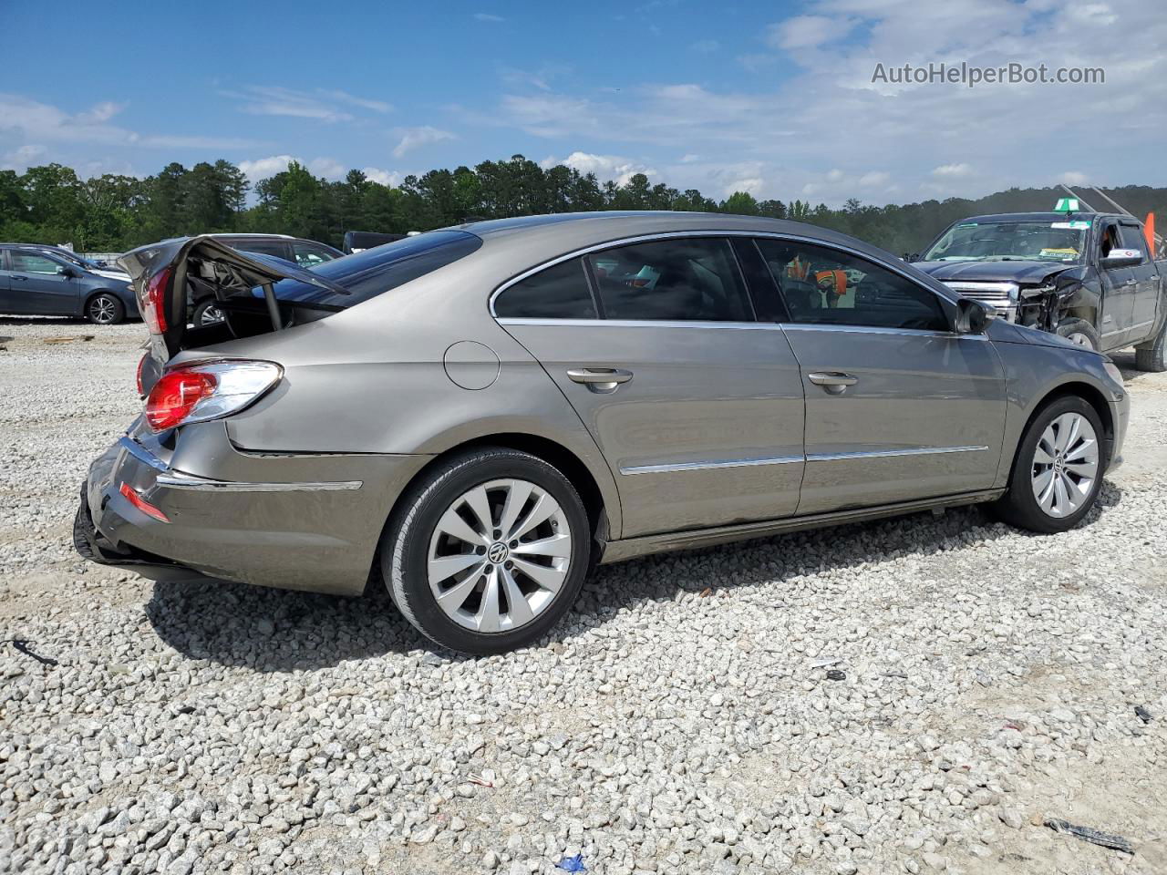 2012 Volkswagen Cc Sport Золотой vin: WVWMN7AN9CE504253