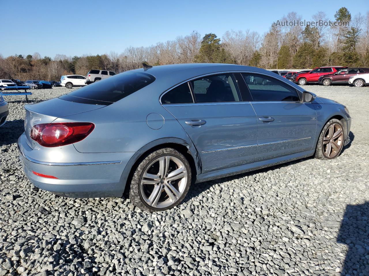 2012 Volkswagen Cc Sport Blue vin: WVWMN7AN9CE513177