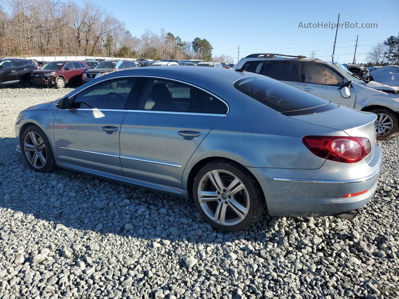 2012 Volkswagen Cc Sport Blue vin: WVWMN7AN9CE513177