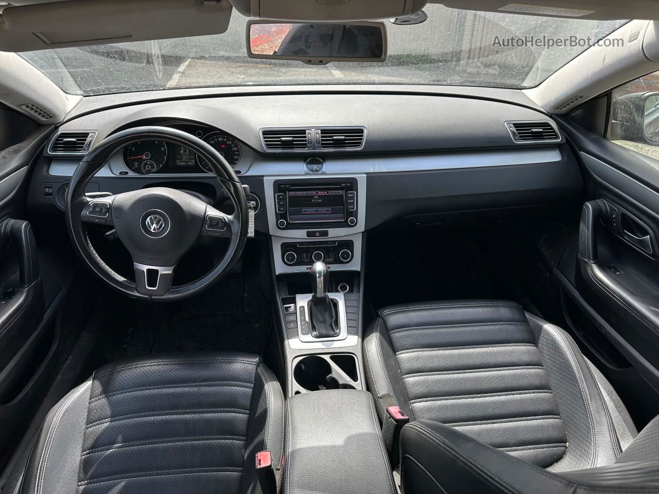 2012 Volkswagen Cc Sport Черный vin: WVWMN7AN9CE540315