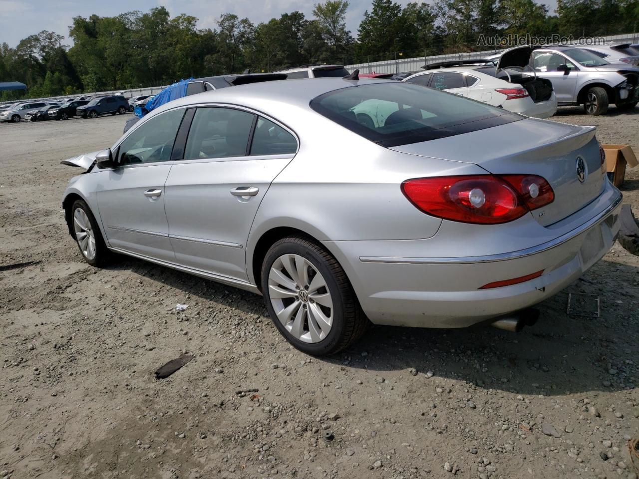 2012 Volkswagen Cc Sport Silver vin: WVWMN7AN9CE540881