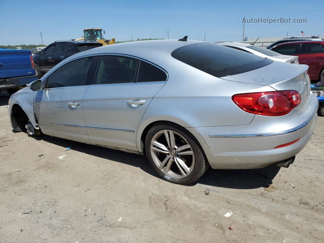 2012 Volkswagen Cc Sport Silver vin: WVWMN7AN9CE551363