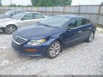 2012 Volkswagen Cc Sport Blue vin: WVWMN7ANXCE510434