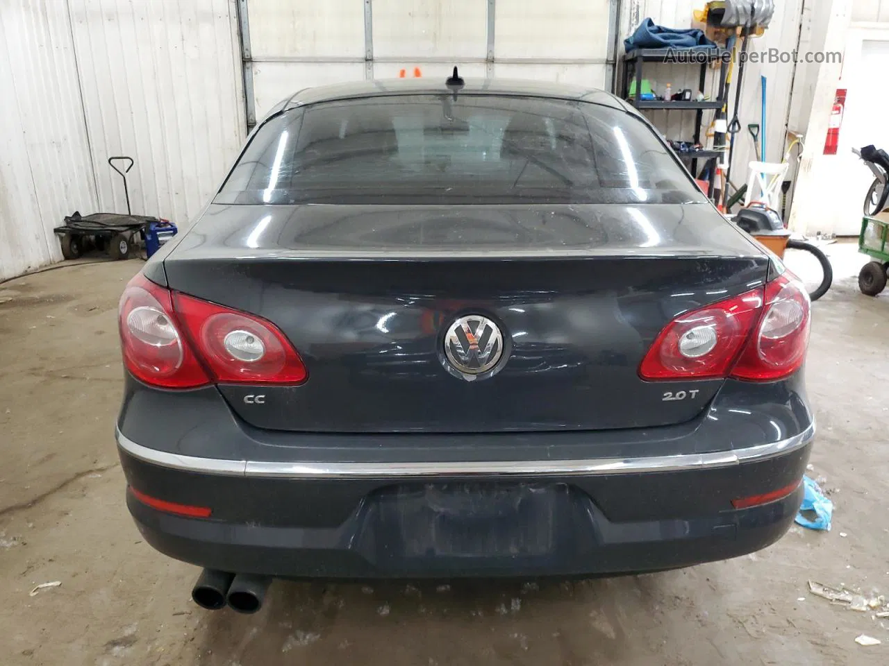 2012 Volkswagen Cc Sport Charcoal vin: WVWMN7ANXCE514399