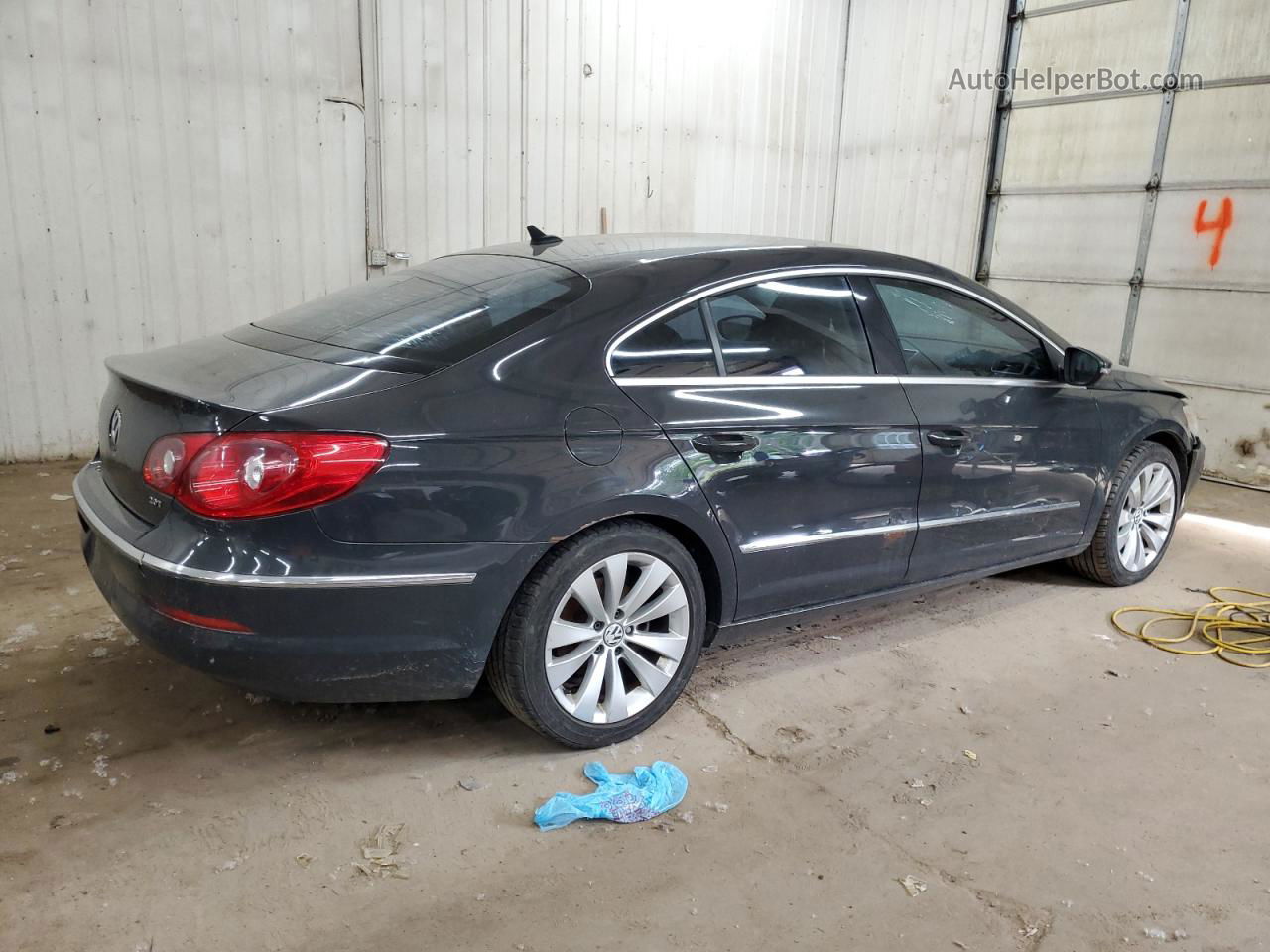 2012 Volkswagen Cc Sport Charcoal vin: WVWMN7ANXCE514399