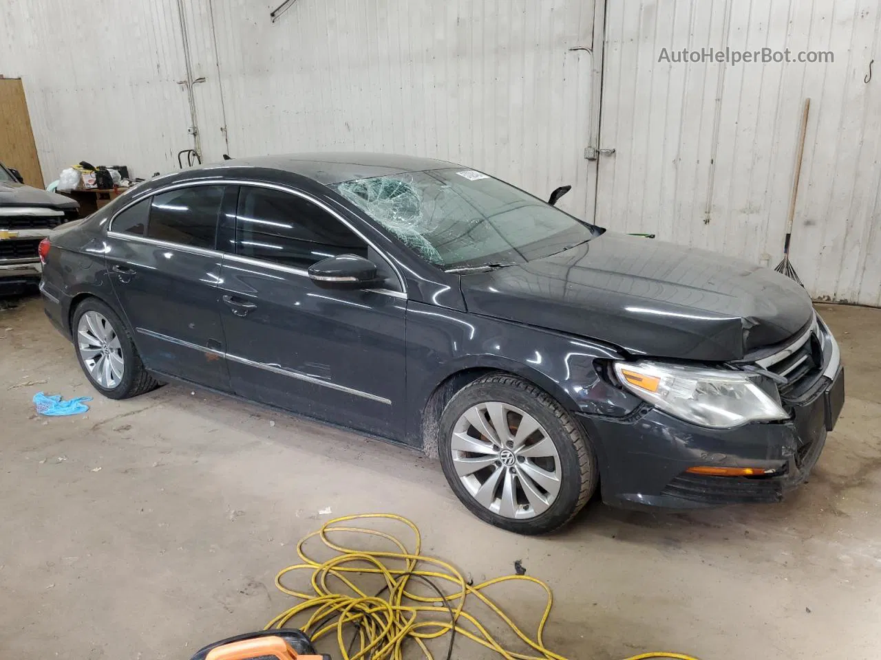 2012 Volkswagen Cc Sport Charcoal vin: WVWMN7ANXCE514399