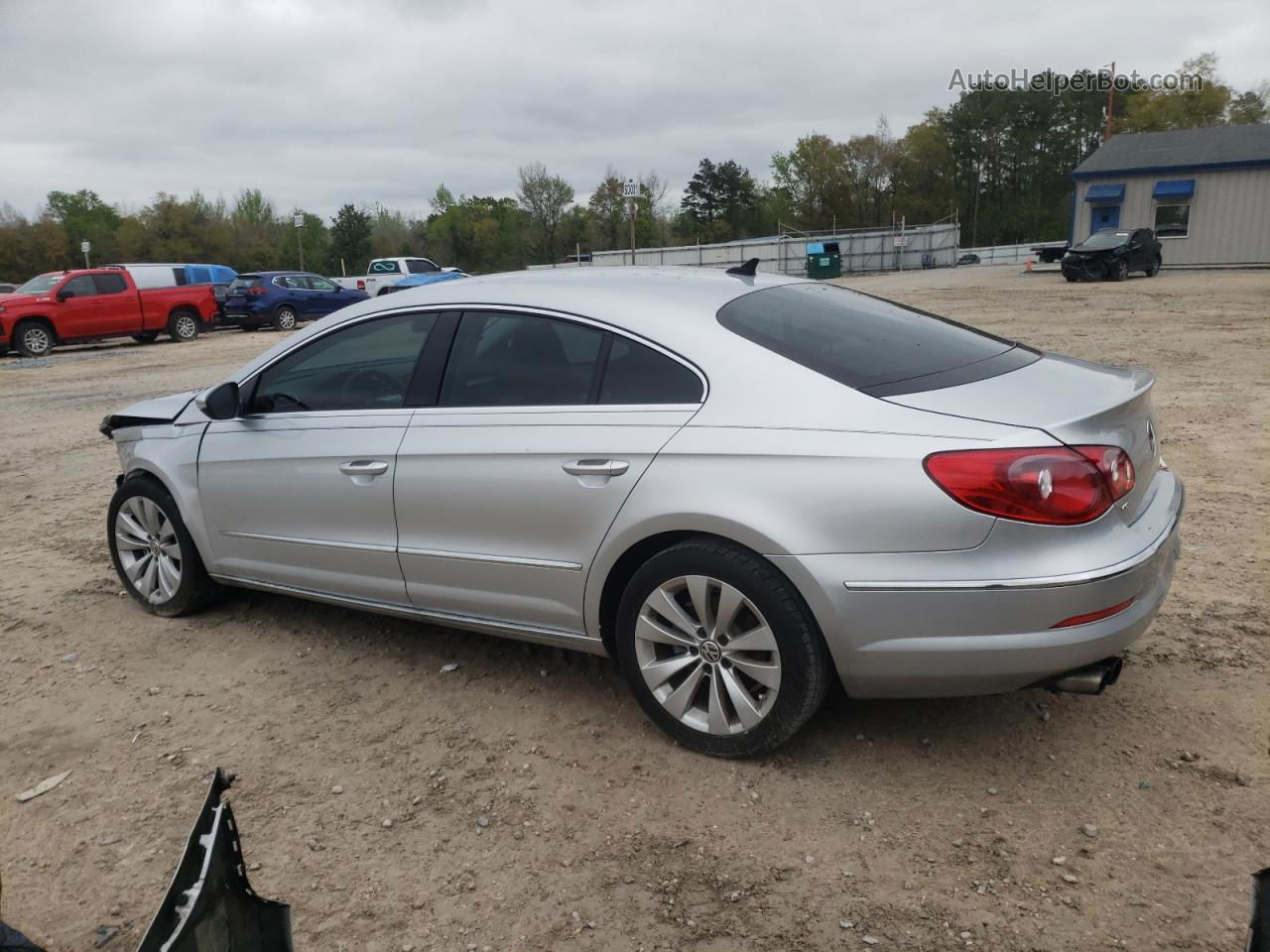 2012 Volkswagen Cc Sport Silver vin: WVWMN7ANXCE521871