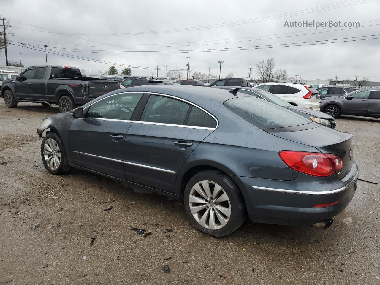 2012 Volkswagen Cc Sport Gray vin: WVWMN7ANXCE535401