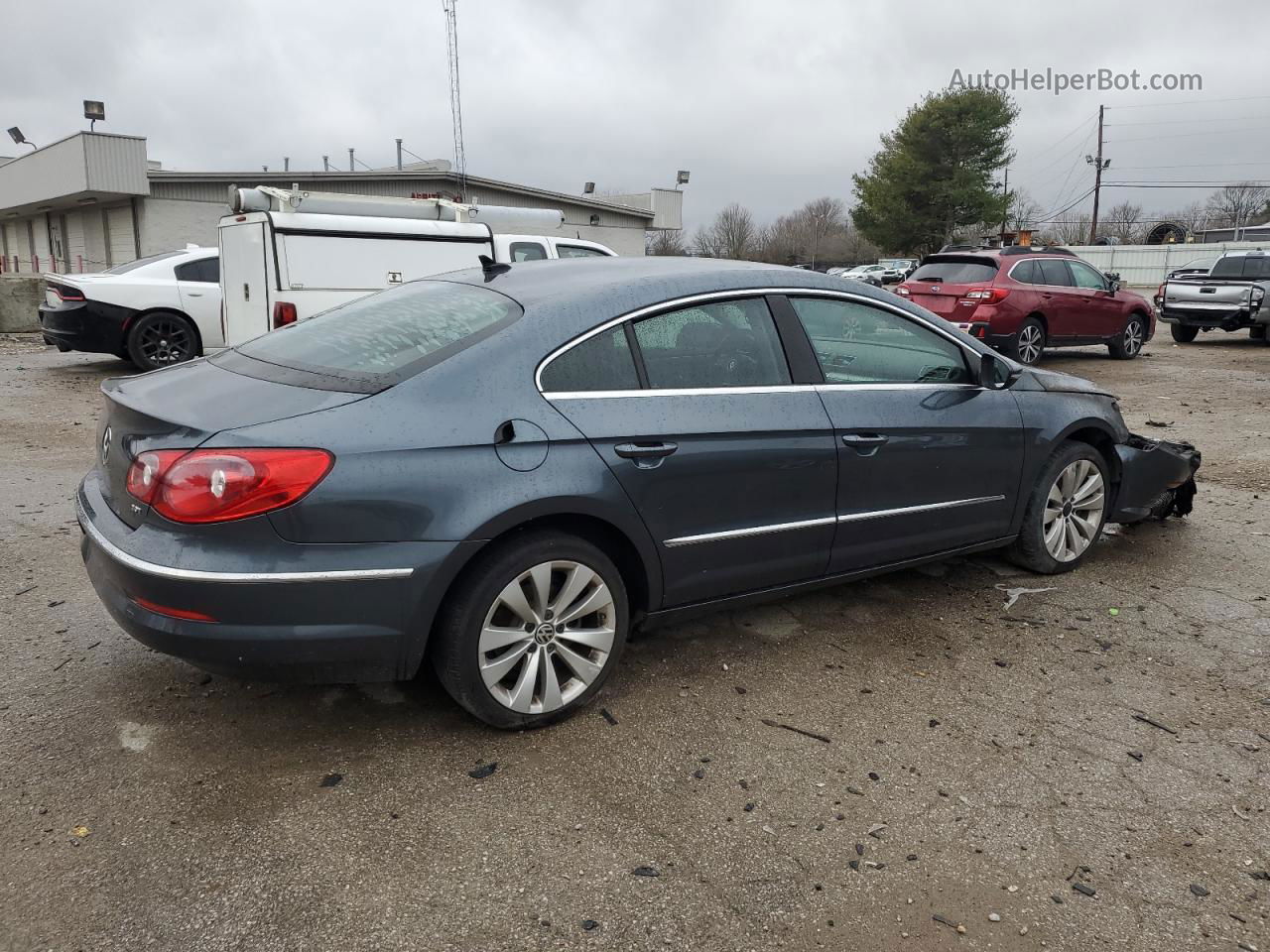 2012 Volkswagen Cc Sport Gray vin: WVWMN7ANXCE535401