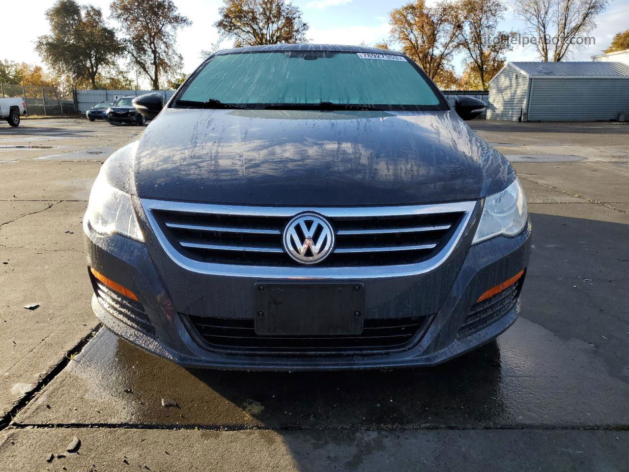 2012 Volkswagen Cc Sport Gray vin: WVWMP7AN0CE500425