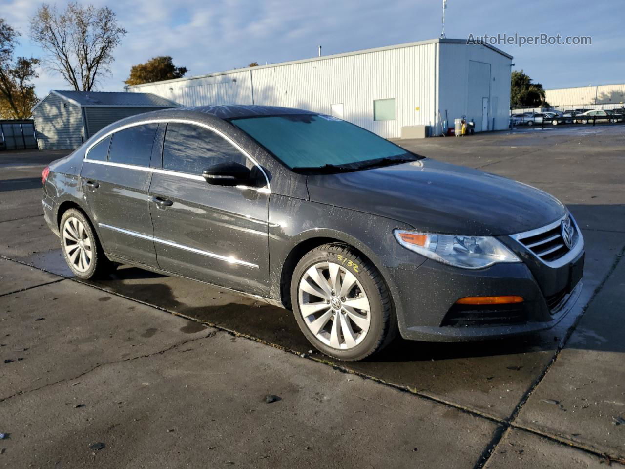 2012 Volkswagen Cc Sport Gray vin: WVWMP7AN0CE500425