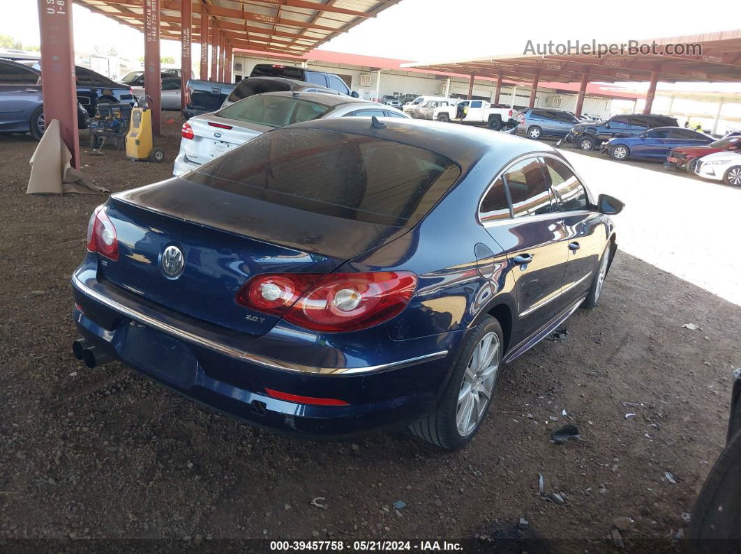 2012 Volkswagen Cc R-line Navy vin: WVWMP7AN0CE503406