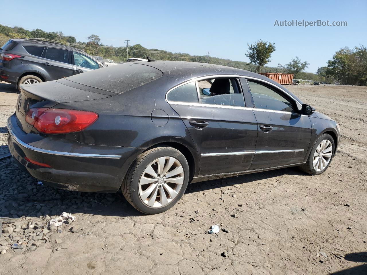 2012 Volkswagen Cc Sport Black vin: WVWMP7AN0CE514289