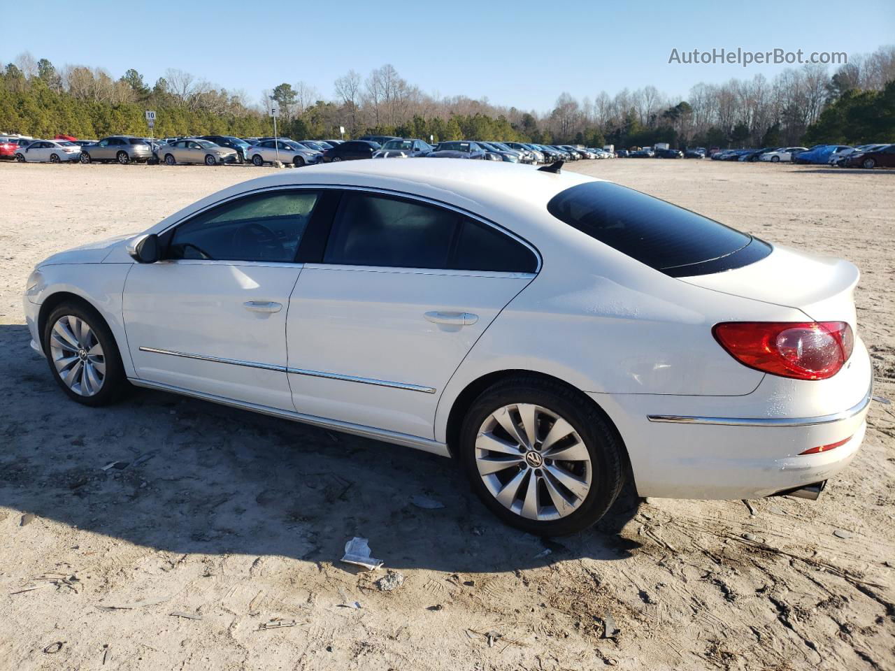 2012 Volkswagen Cc Sport White vin: WVWMP7AN0CE544327