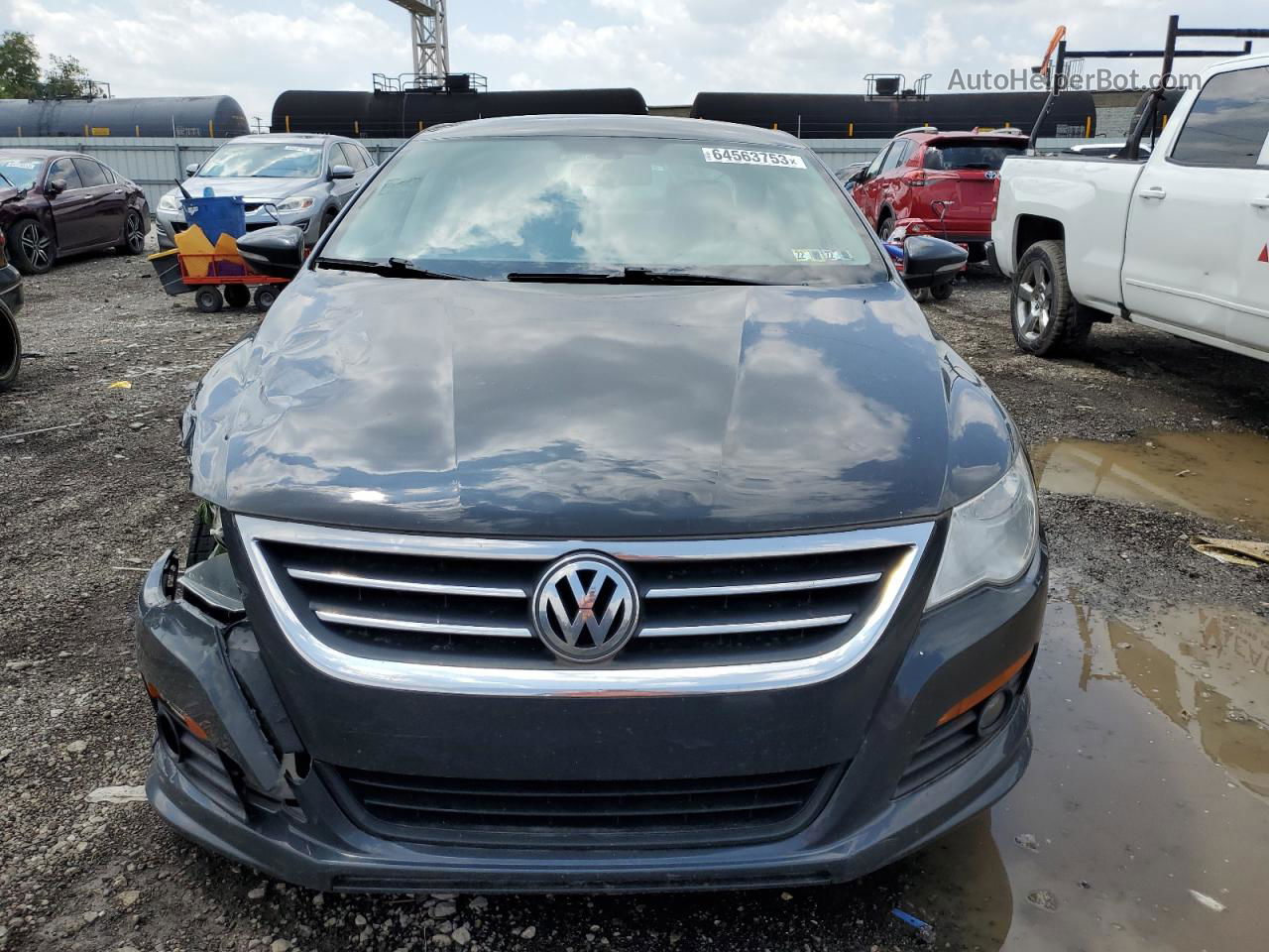 2012 Volkswagen Cc Sport Gray vin: WVWMP7AN0CE546353