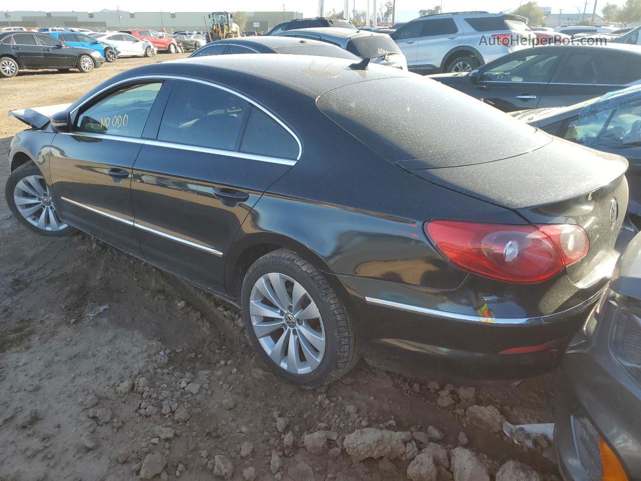 2012 Volkswagen Cc Sport Черный vin: WVWMP7AN1CE505522