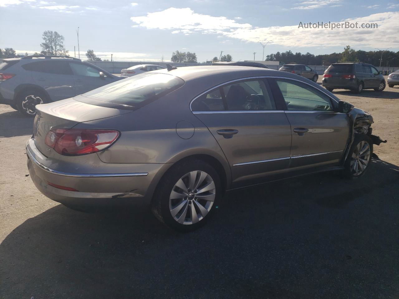 2012 Volkswagen Cc Sport Gray vin: WVWMP7AN1CE514401