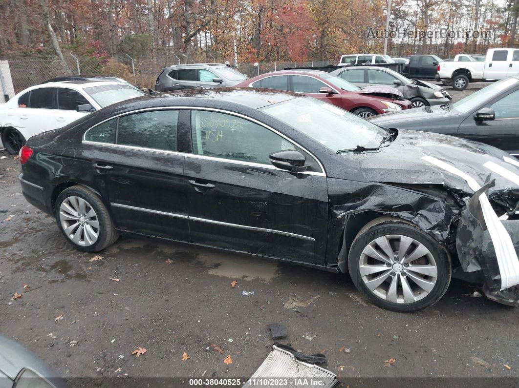 2012 Volkswagen Cc Sport Black vin: WVWMP7AN1CE518304