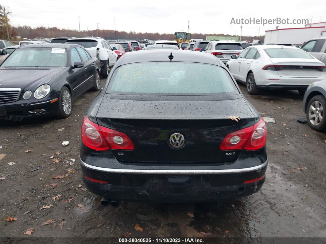 2012 Volkswagen Cc Sport Black vin: WVWMP7AN1CE518304