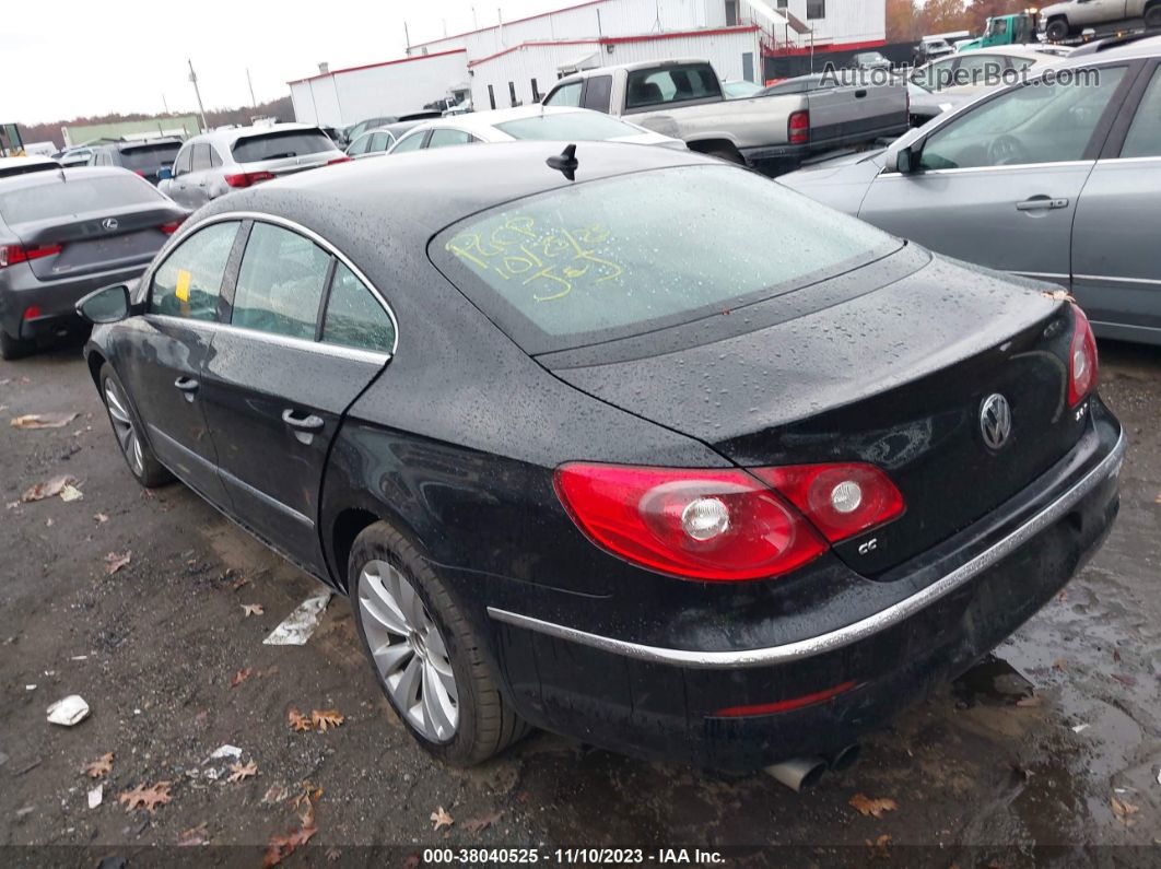 2012 Volkswagen Cc Sport Черный vin: WVWMP7AN1CE518304