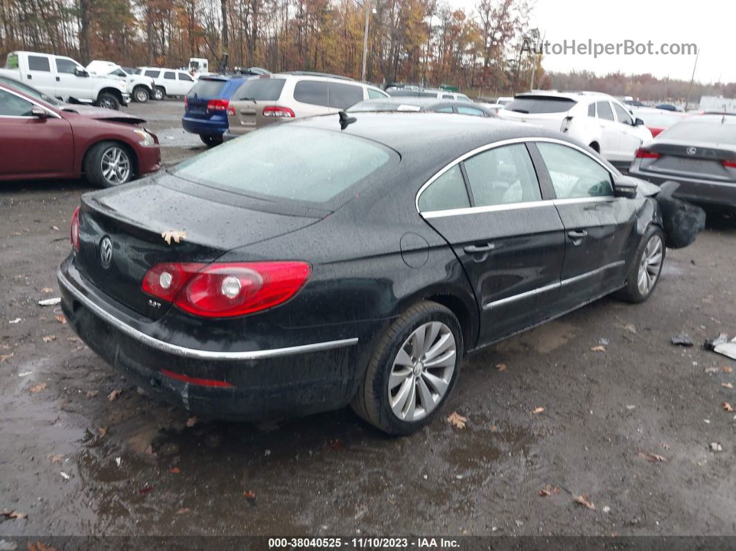 2012 Volkswagen Cc Sport Black vin: WVWMP7AN1CE518304